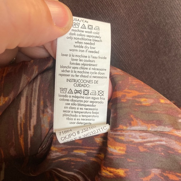 Calvin Klein Women’s Large Brown Corduroy/Lined Jacket - Picture 8 of 13